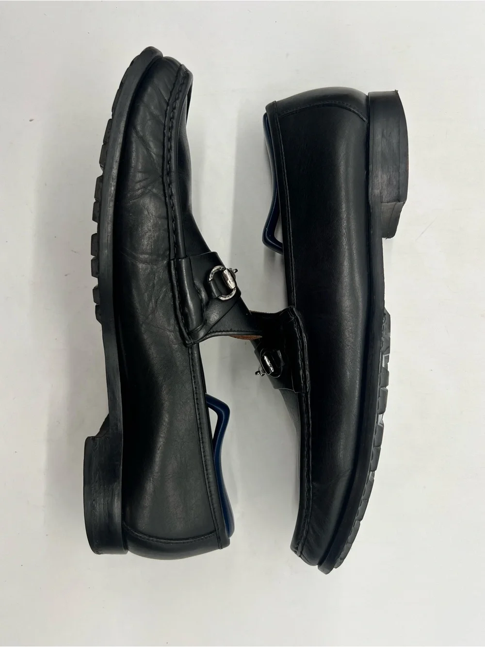 Allen Edmonds Lucca Men’s 11.5B Black Leather Horsebit Loafers Dress Shoes